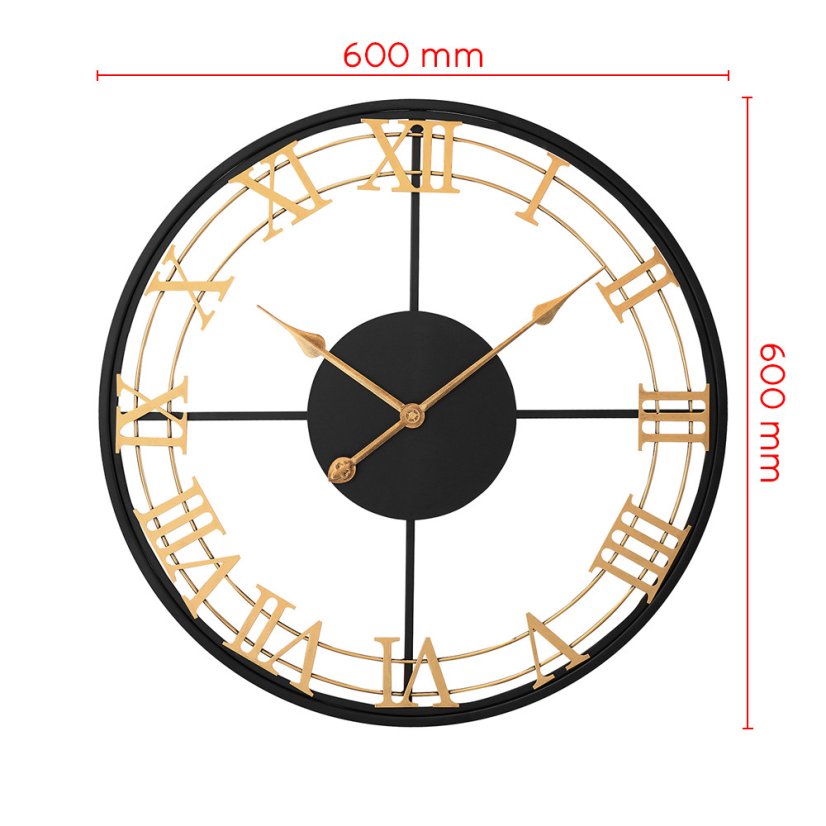 Designové kovové hodiny s tichým chodem MPM Congress - E04.4481.9080