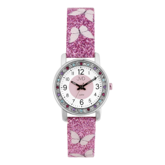 Dětské náramkové hodinky s motivem motýl JVD J7238.1