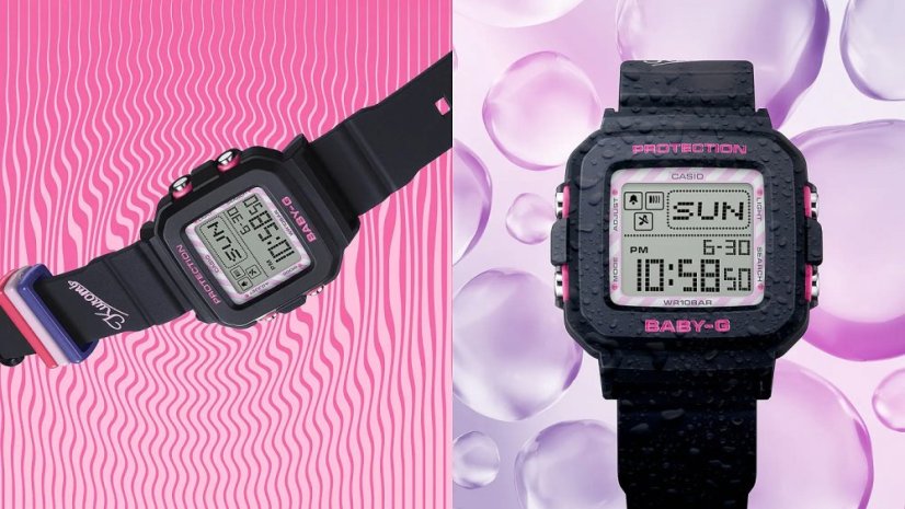 CASIO BGD-10KKM-1ER Baby-G + PLUS Kuromi Collaboration