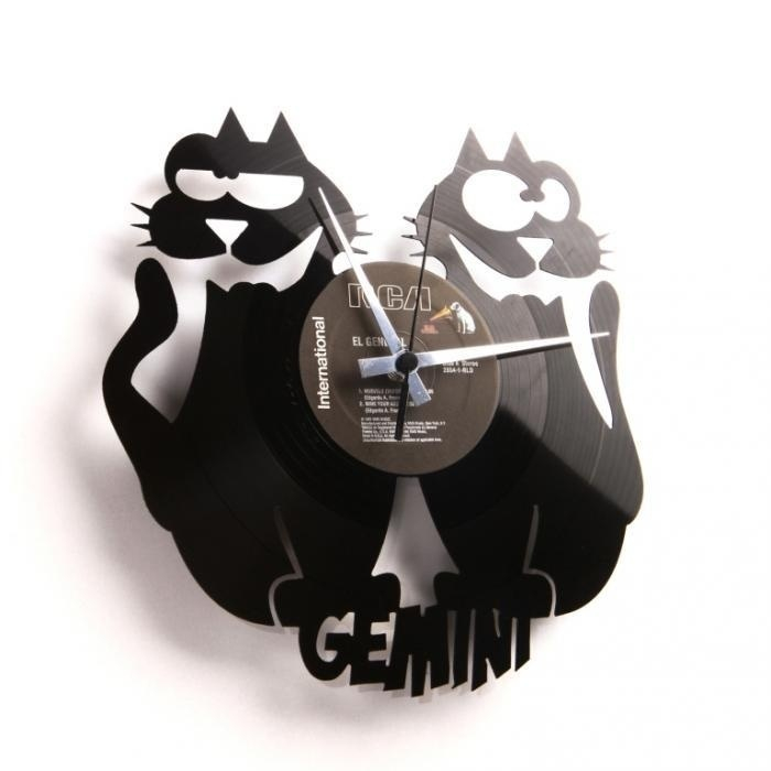 Designové nástěnné hodiny Discoclock Z03 Blíženci 30cm Designové nástěnné hodiny Discoclock Z03 Blíženci 30cm