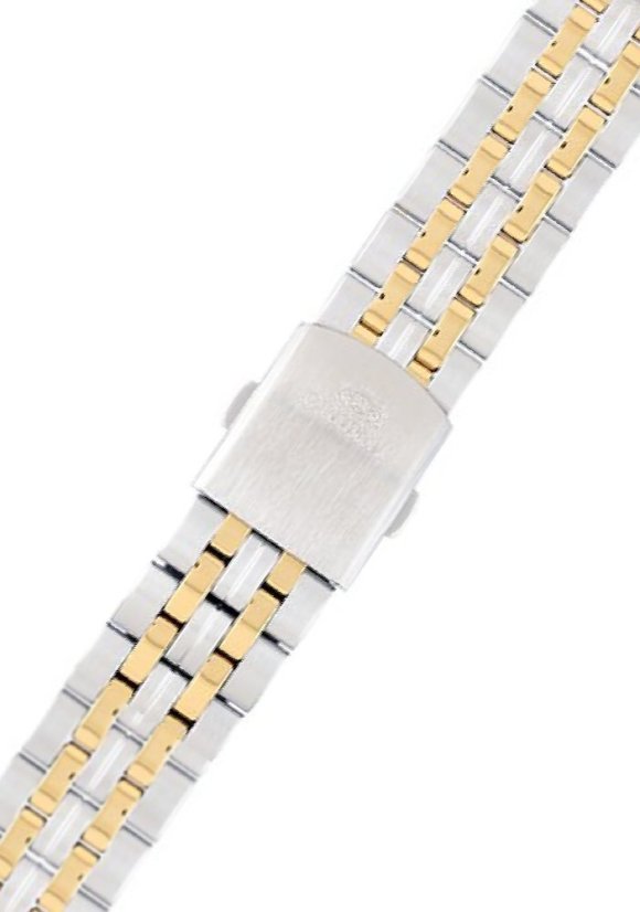 Ocelový náramek Orient KDFJLSZ 20mm (pro model RA-AB00), bicolor