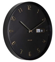 Dizajnové nástenné hodiny 5953BK Karlsson 30cm