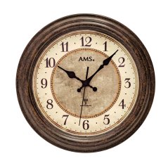 Dizajnové nástenné hodiny 5544 AMS riadené rádiovým signálom 28cm