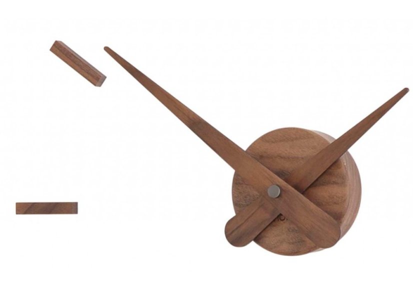 Designové nástěnné hodiny Nomon Sunset Wood 50cm