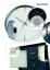 Nástenné hodiny Twins 2904 white 28cm