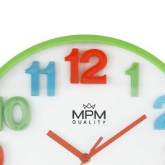 Hodiny s tichým chodom MPM E01.4186.40