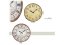 Dizajnové nástenné hodiny 21410 Lowell 34cm