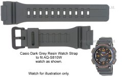 Řemínek na hodinky CASIO AQ-S810W-8A2 (2750)