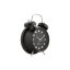 Dizajnový zvoncový budík 6018BK Karlsson 17cm