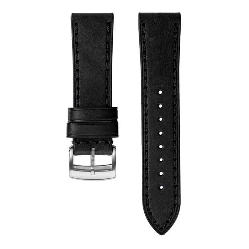 Kožený řemínek na hodinky PRIM RB.15905 (22 mm) - černý - RB.15905.2220.9092.L1