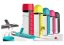 ASOBU multifunkční týdenní dávkovací láhev Pill Organizer červená 600ml