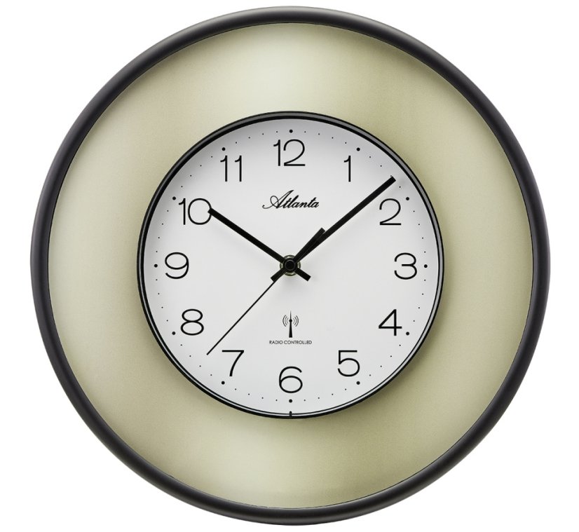 Designové nástěnné hodiny AT4540-9 Atlanta řízené signálem DCF 34cm Designové nástěnné hodiny AT4540-9 Atlanta řízené signálem DCF 34cm