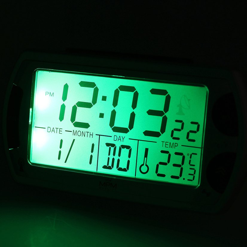 Digitálny rádiom riadený budík MPM C02.2764.70