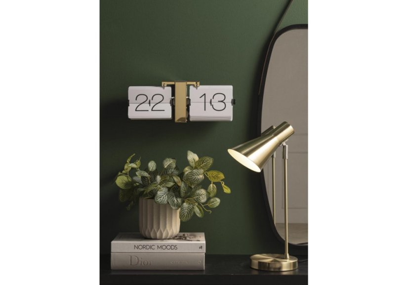 Dizajnové preklápacie hodiny KA5601WH Karlsson 36cm