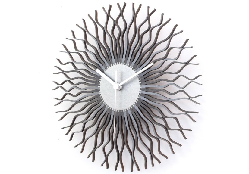 Dizajnové nástenné hodiny 001.11.002 Ardeola 29cm