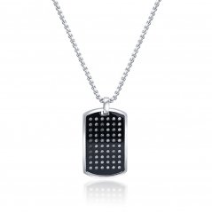 Ocelový náhrdelník JVD SSSN0011XF9CE50