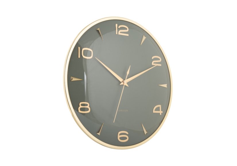 Dizajnové nástenné hodiny 6017GR Karlsson 40cm