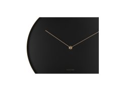 Dizajnové nástenné hodiny 5765BK Karlsson 34cm