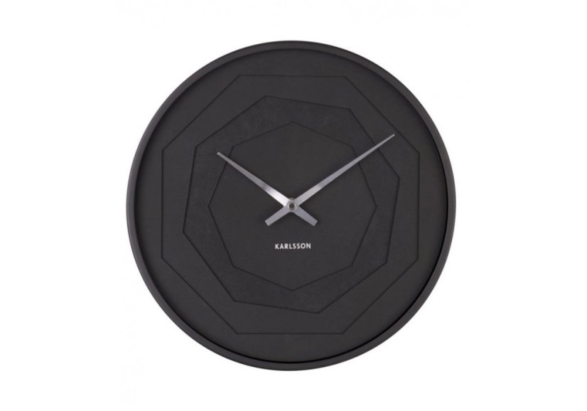 Dizajnové nástenné hodiny 5850BK Karlsson 30cm