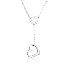 Stříbrný náhrdelník JVD SVLN0429XH20045