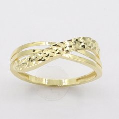 Zlatý prsteň AZ2920, veľ. 54, 1.65 g