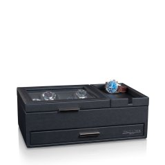 Kazeta na hodinky HEISSE & SÖHNE 70019-189.142 HS Desk Buttler No.1 - Schwarz