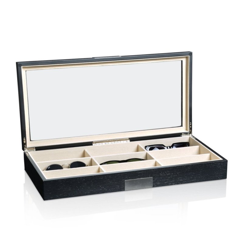 Puzdro na okuliare HEISSE & SÖHNE 70019-168 HS Monteray 9 - Schwarz