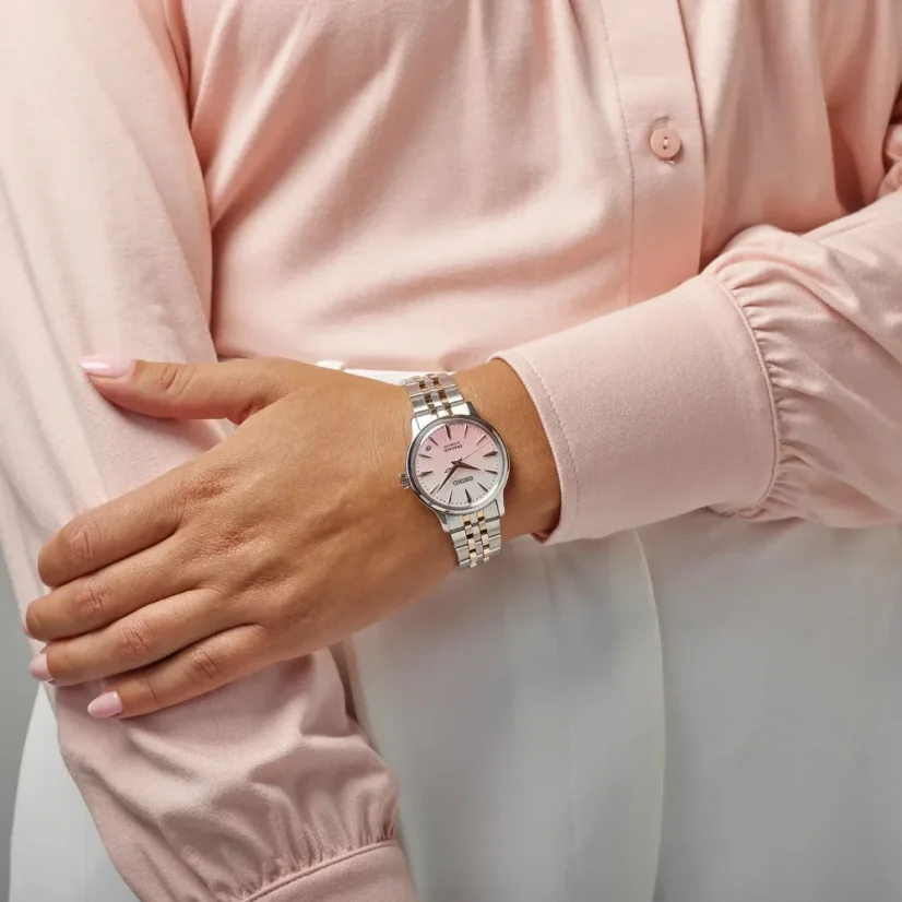 Seiko Presage Cocktail Time Sakura Aviation Limited Edition SRPM06J1