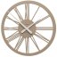 Dizajnové hodiny 10-114 CalleaDesign 45cm (viac farieb) Farba caffe latte-14 - RAL1019