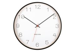 Dizajnové nástenné hodiny 5926BK Karlsson 40cm