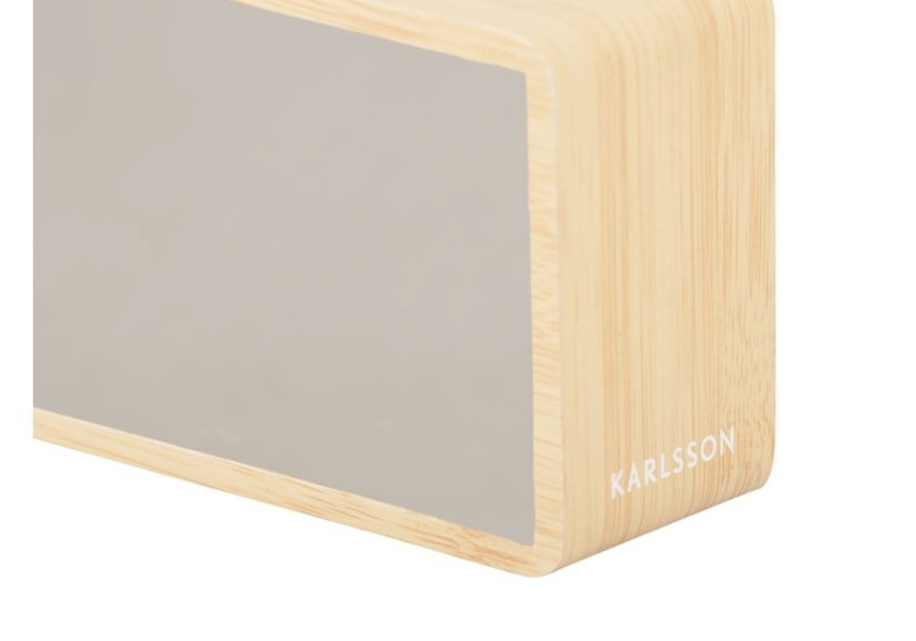 Dizajnové LED hodiny - budík 5879WD Karlsson 15cm