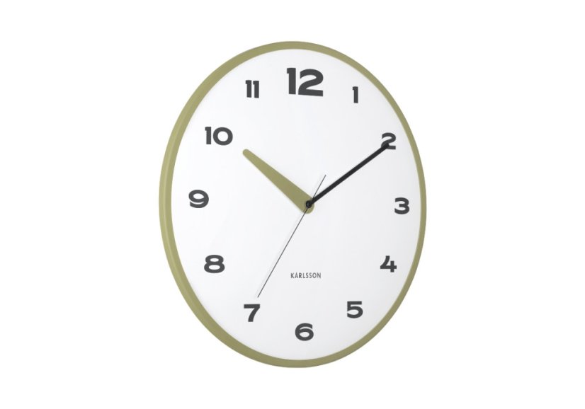 Designové nástěnné hodiny 6028GR Karlsson 40cm
