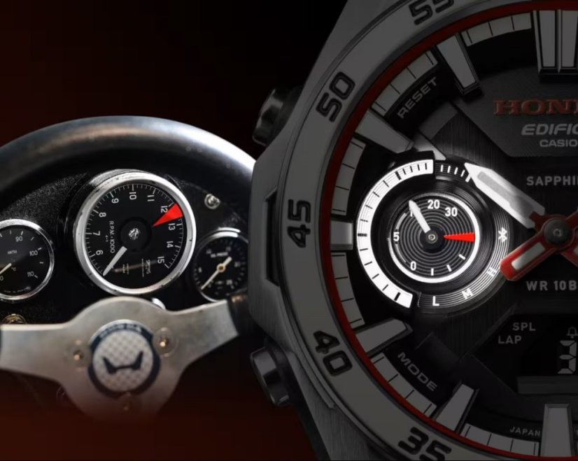 CASIO ECB-2300HR-1AER Edifice Sospensione Honda Special Edition 60th Anniversary of the First Victory in F1