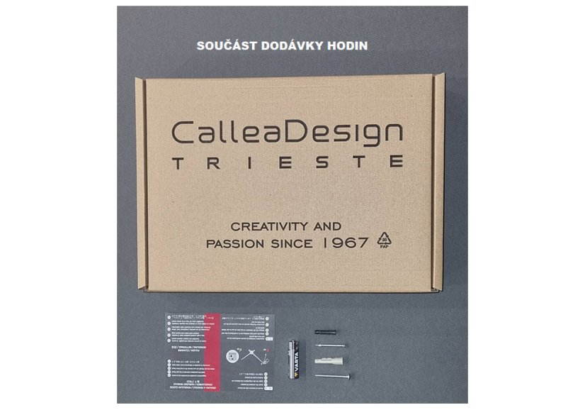 Designové hodiny 10-020-65 CalleaDesign Russel 45cm