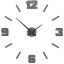 Dizajnové hodiny 10-305 CalleaDesign Michelangelo M 64cm (viac farebných verzií) Farba grafitová (tmavo šedá)-3 - RAL9007