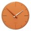 Dizajnové hodiny 10-025 CalleaDesign Exacto 36cm (viac farebných verzií) Farba čierna klasik-5 - RAL9017