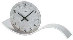 Stolové drevené dizajnové hodiny AMS 1318