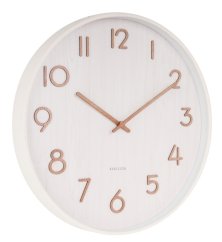 Dizajnové nástenné hodiny 5809WH Karlsson 40cm
