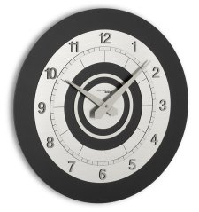 Designové nástěnné hodiny I410N black IncantesimoDesign 40 cm