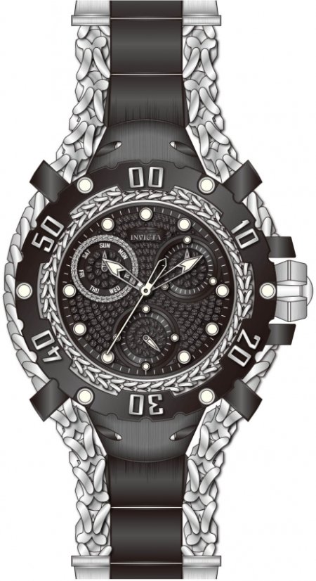 Invicta Gladiator Quartz 43mm 41121 (138 diamantov)