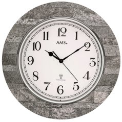 Designové nástěnné hodiny 5570 AMS řízené rádiovým signálem 50cm