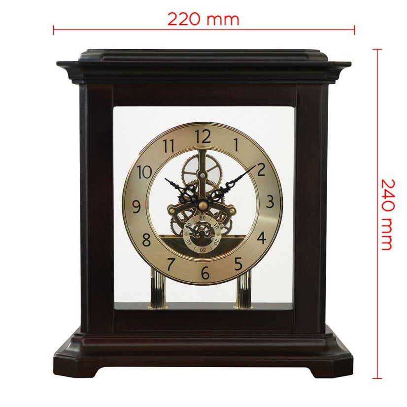 Drevené stolné hodiny PRIM Elegant - E03P.4238.50