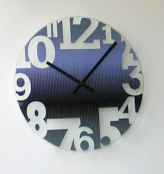 Dizajnové nástenné hodiny 8127pa Nextime Swing 43cm