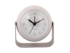 Dizajnový budík 5972GY Karlsson 13cm
