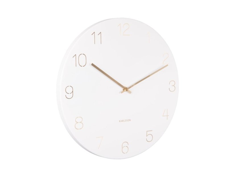 Dizajnové nástenné hodiny 5762WH Karlsson 40cm
