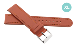 Prodloužený kožený řemínek na hodinky R41603/18XL (18 mm)