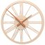 Dizajnové hodiny 10-114 CalleaDesign 45cm (viac farieb) Farba caffe latte-14 - RAL1019