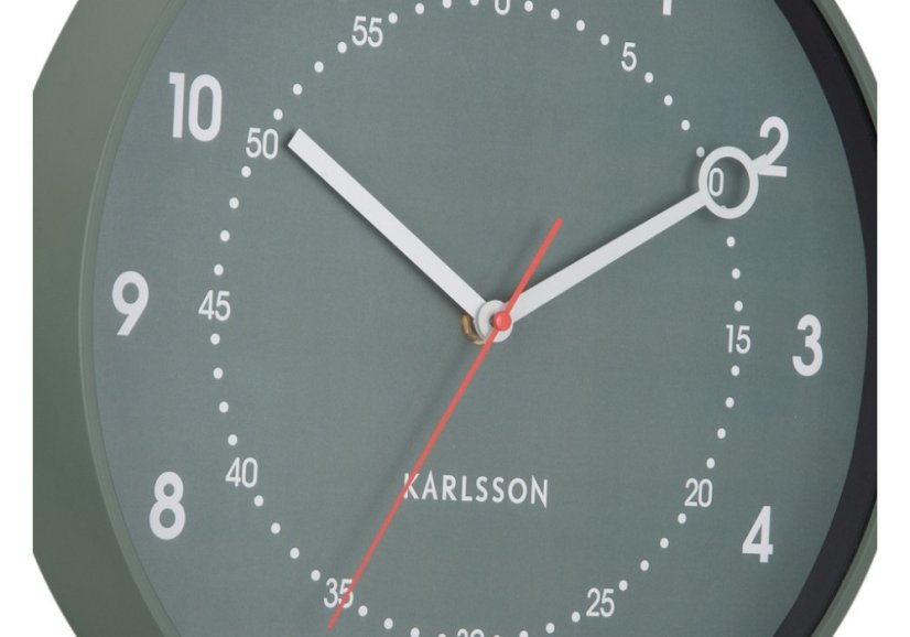 Dizajnové nástenné hodiny 6038GR Karlsson 32cm