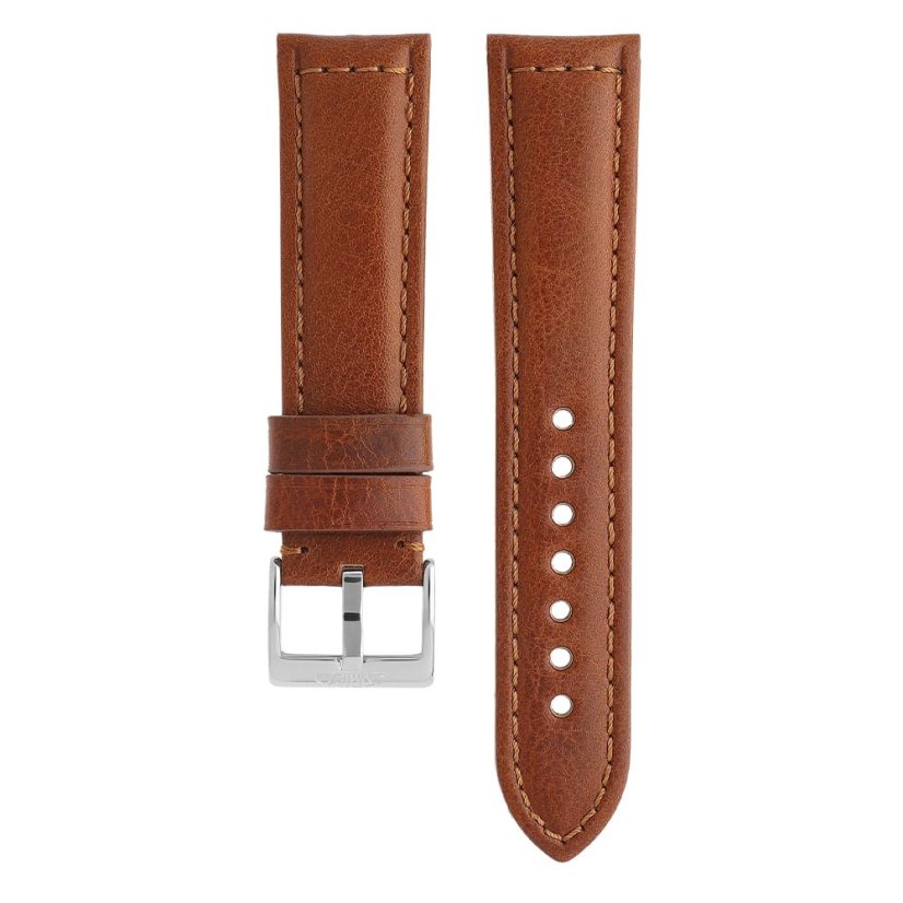 Kožený remienok na hodinky PRIM RB.15895 (22 mm) - svetlo hnedý - RB.15895.2220.5151.L1