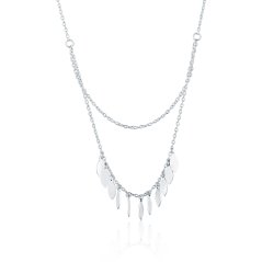Stříbrný náhrdelník JVD SVLN0700S750045